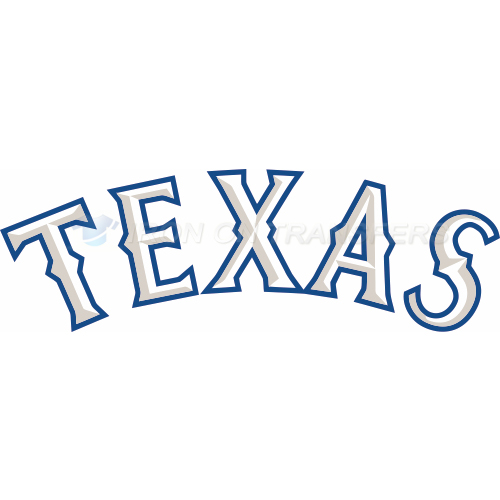 Texas Rangers Iron-on Stickers (Heat Transfers)NO.1979